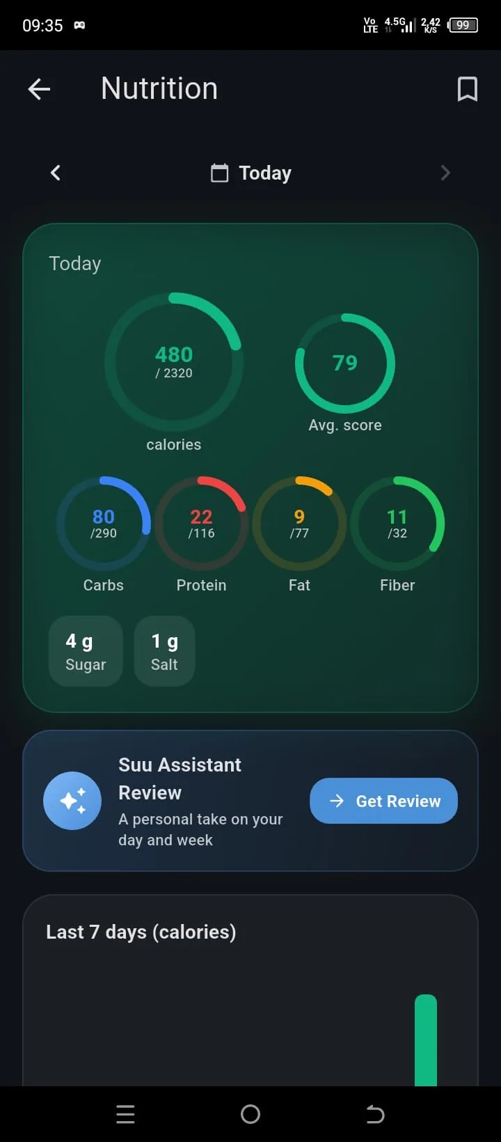 Android — Makro dökümü