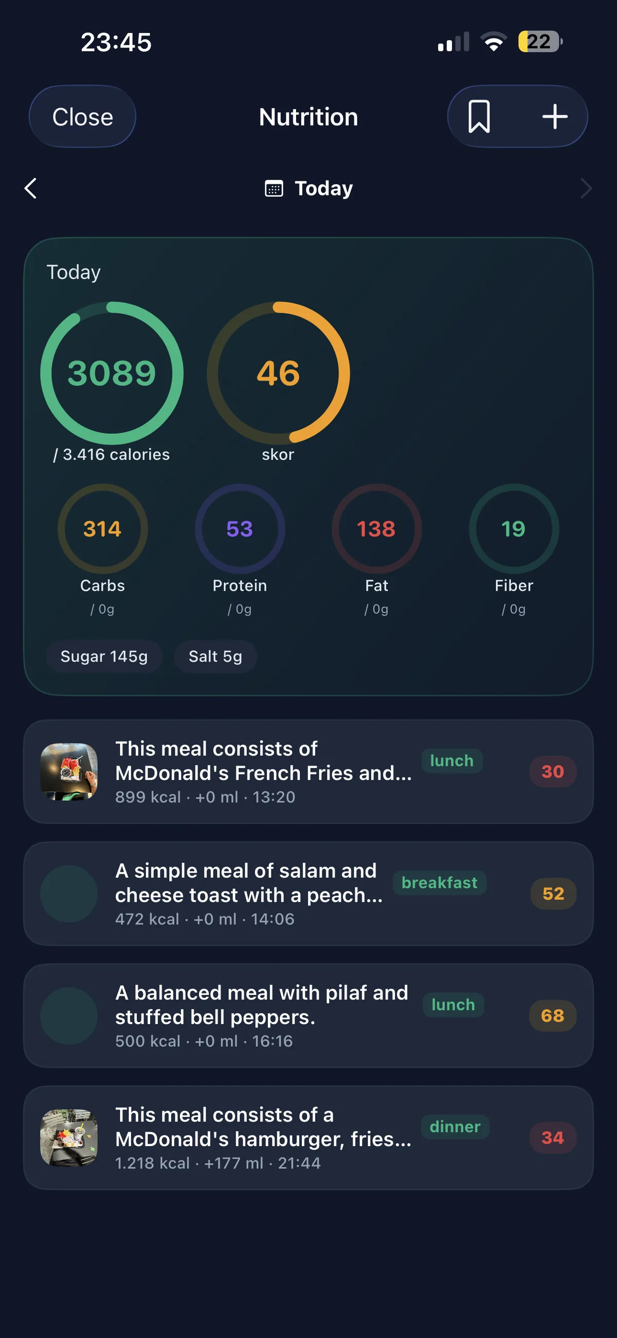 iOS — Makro dökümü